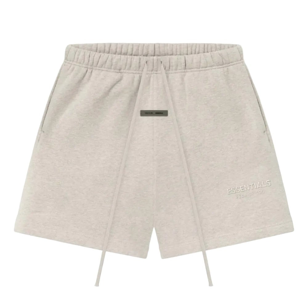 Fear of God Essentials Classic Sweatshort Heather Stone - Afewvibe