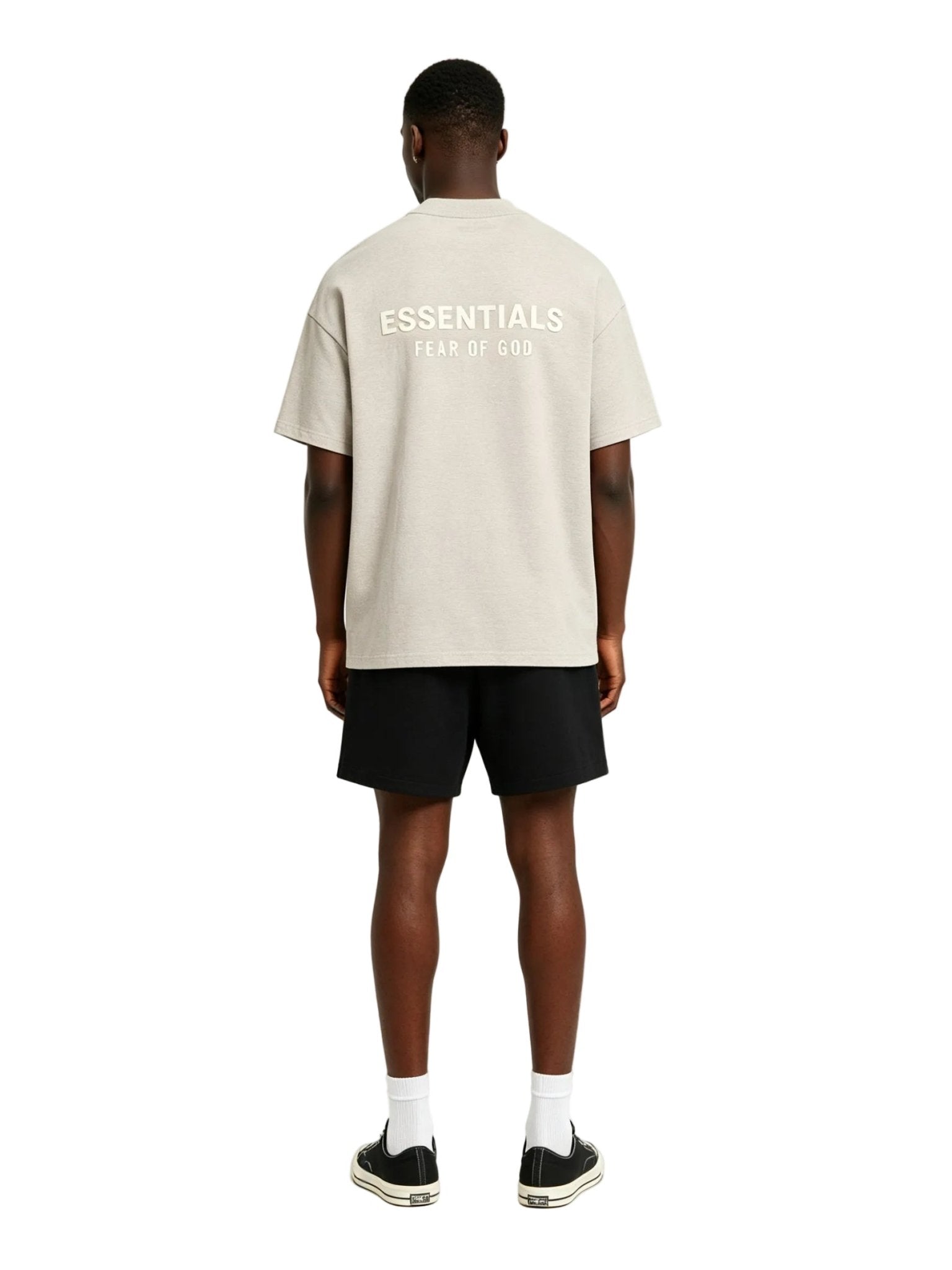 Fear of God Essentials Classic Sweatshort Jet Black - Afewvibe
