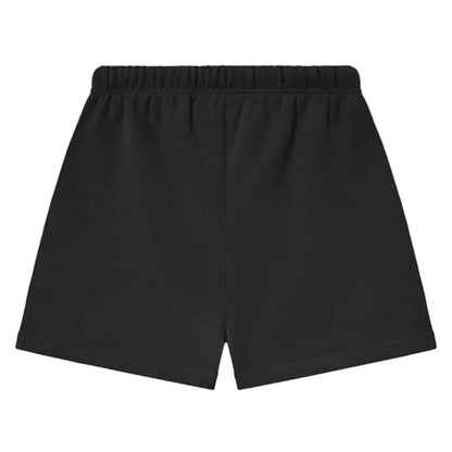 Fear of God Essentials Classic Sweatshorts Jet Black - Afewvibe