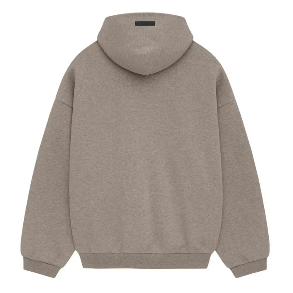 Fear of God Essentials Fleece Hoodie Heather Gray - Afewvibe