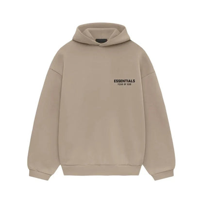 Fear Of God Essentials Fleece Hoodie lI Desert Sand - Afewvibe