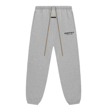 Fear of God Essentials Fleece Sweatpant Light Heather Gray FW24 - Afewvibe