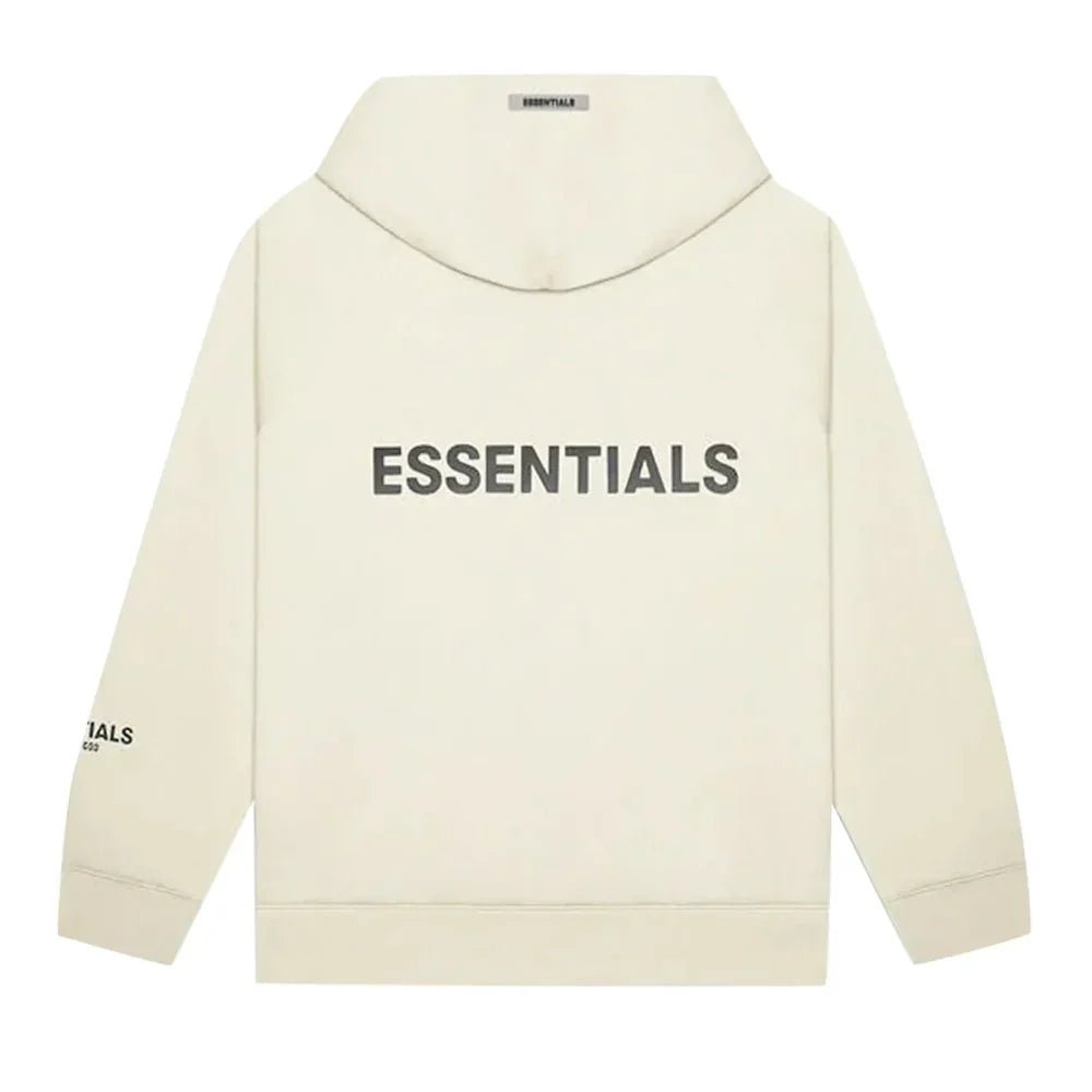 Fear of God Essentials Full Zip Hoodie Cream - Afewvibe