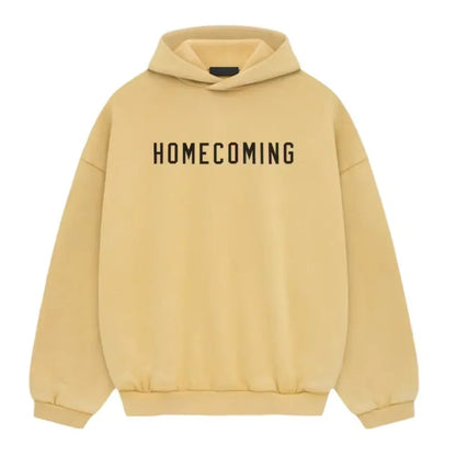 Fear of God Essentials Heavy Fleece Hoodie Amber - Afewvibe