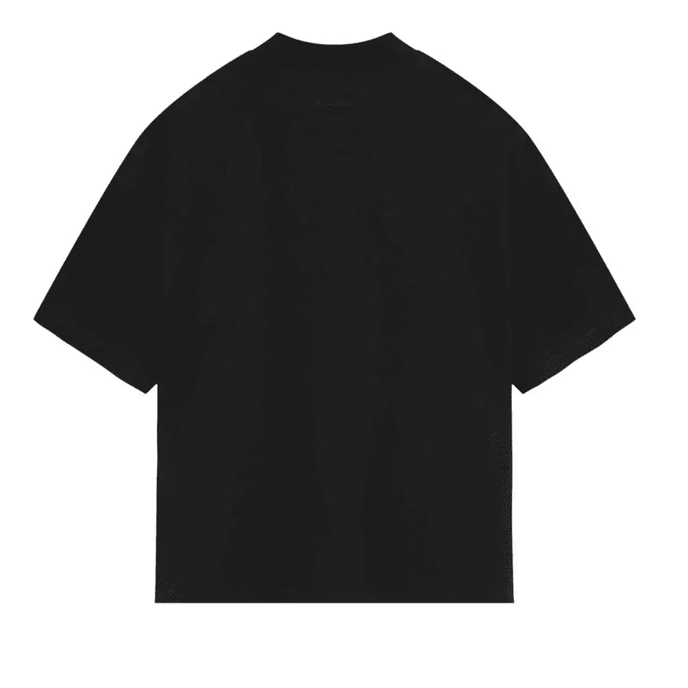 Fear of God Essentials Heavy Jersey Crewneck T-Shirt Jet Black - Afewvibe