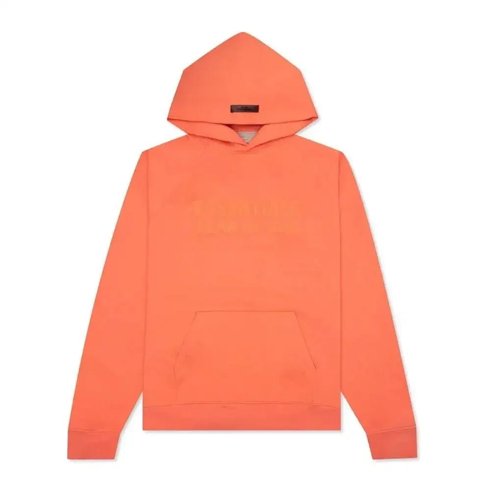 Fear of God Essentials Hoodie Coral - Afewvibe