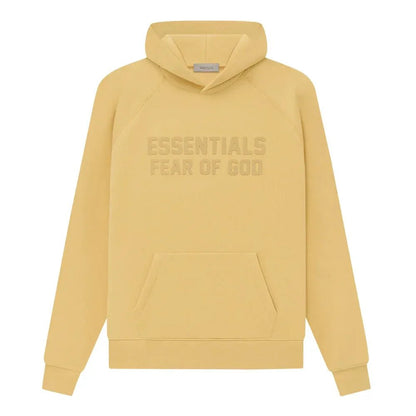 Fear of God Essentials Hoodie Light Tuscan - Afewvibe