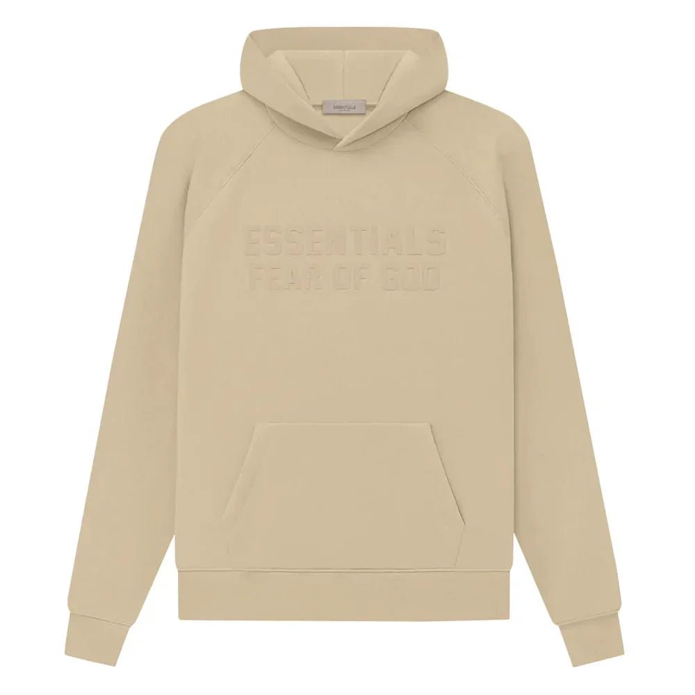 Fear of God Essentials Hoodie Sand - Afewvibe