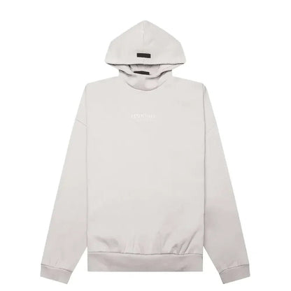 Fear of God Essentials Hoodie Silver Cloud - Afewvibe