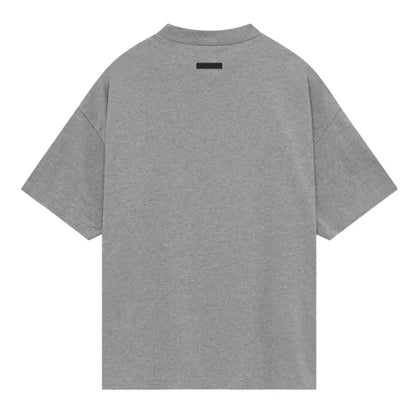 Fear of God Essentials Jersey Crewneck Tee Dark Heather - Afewvibe