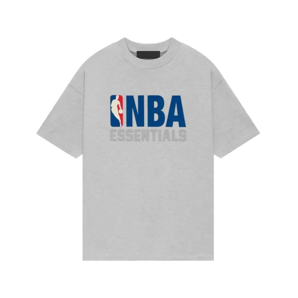 Fear of God Essentials NBA Tee Light Heather - Afewvibe