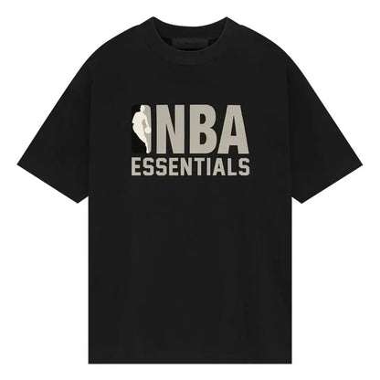 Fear of God Essentials NBA Tee SS25 Black - Afewvibe