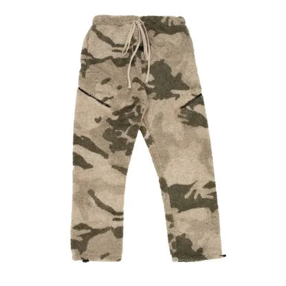 Fear Of God Essentials Polar Fleece Pant Camo - Afewvibe