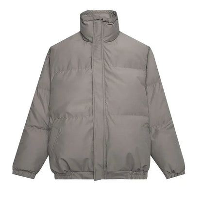 Fear of God Essentials Puffer Jacket Cement - Afewvibe