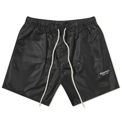 Fear of God Essentials Running Short Jet Black - Afewvibe