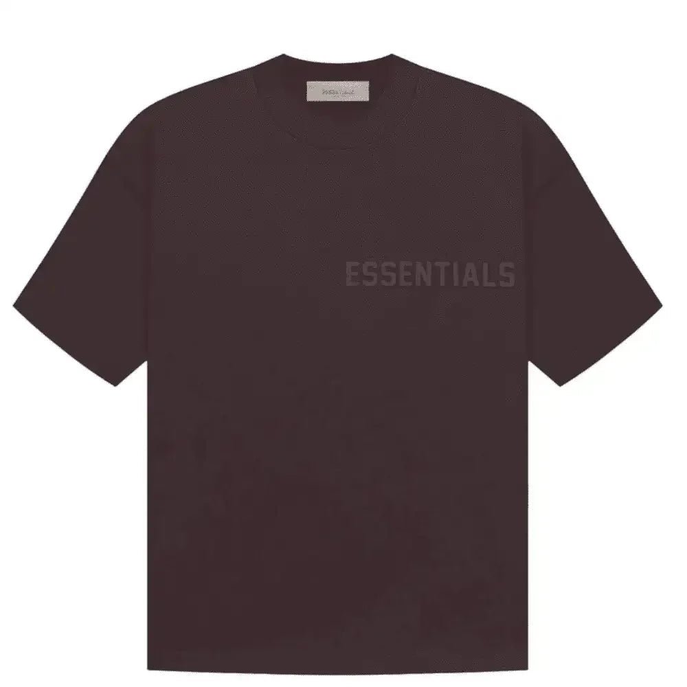 Fear of God Essentials Short - Sleeve Tee Plum - Afewvibe