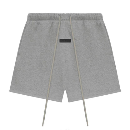 Fear of God Essentials Sweatshort Dark Heather Oatmeal - Afewvibe