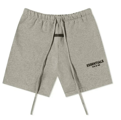 Fear of God Essentials Sweatshort Dark Oatmeal - Afewvibe