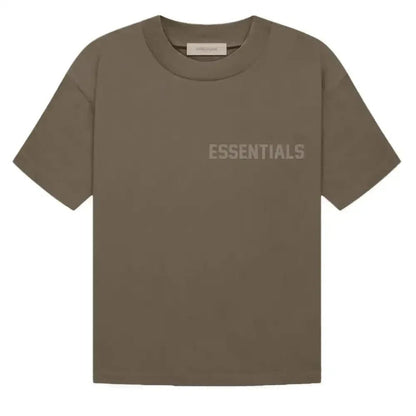 Fear of God Essentials T-Shirt Wood - Afewvibe