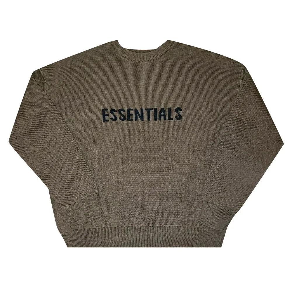 Fear of God Essentials x SSENSE Knit Sweater Rain Drum - Afewvibe