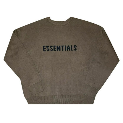 Fear of God Essentials x SSENSE Knit Sweater Rain Drum - Afewvibe