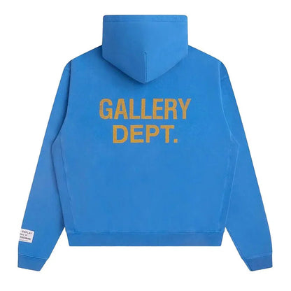 Gallery Dept. 90s GD Logo Hoodie Royal - Afewvibe