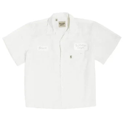 Gallery Dept. Alex Mechanic Shirt White - Afewvibe
