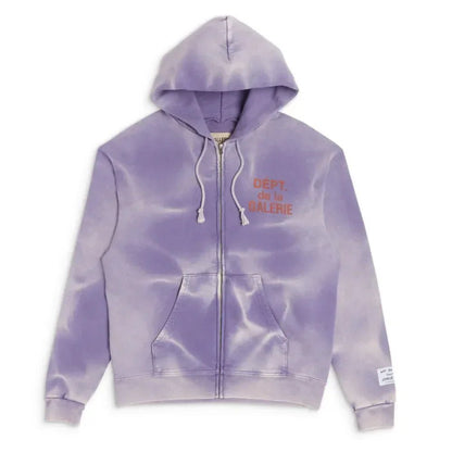 Gallery Dept. French Zip Hoodie Purple - Afewvibe