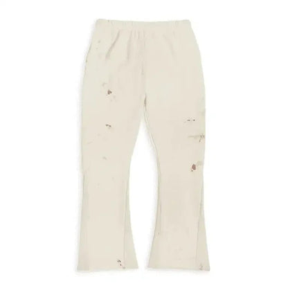 Gallery Dept. GD Painted Flare Sweatpant White - Afewvibe