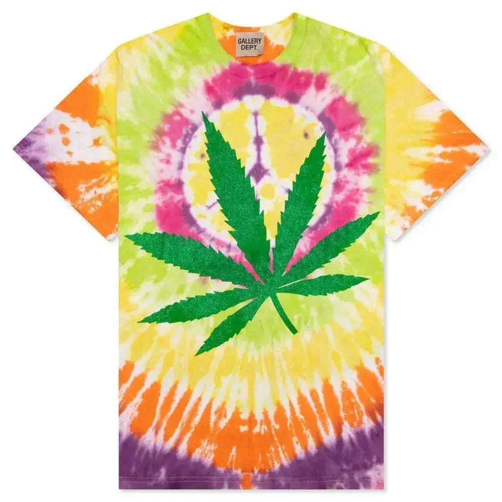 Gallery Dept. Weed Tee Tie Dye - Afewvibe