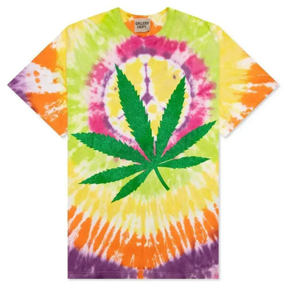 Gallery Dept. Weed Tee Tie Dye - Afewvibe