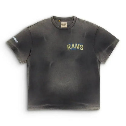 GALLERY DEPT. x LA Rams Sunfaded Tee Black - Afewvibe