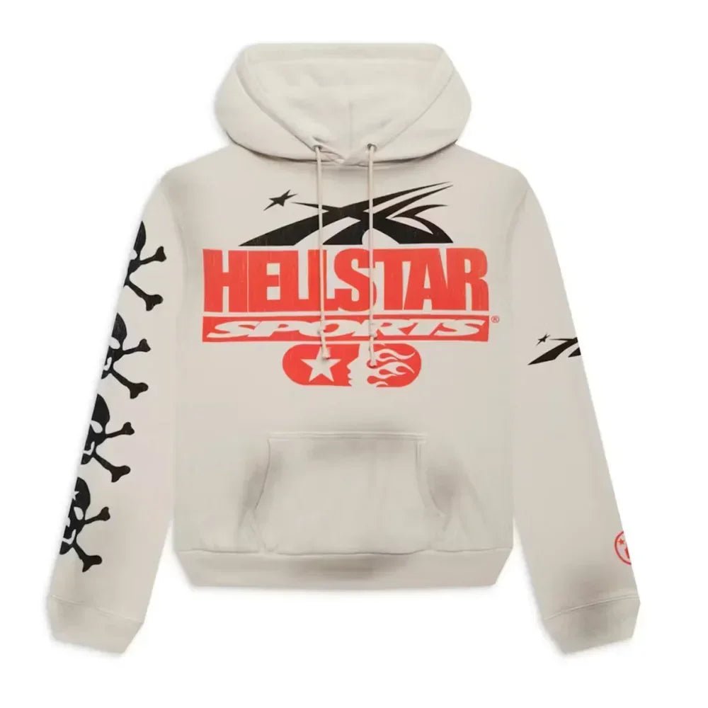 Hellstar If You Don’t Like Us Beat Us Hoodie White - Afewvibe