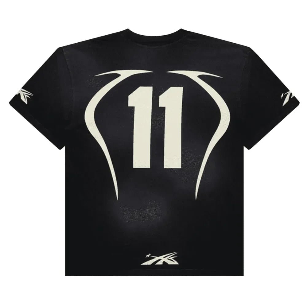 Hellstar Warm Up T-Shirt Black - Afewvibe