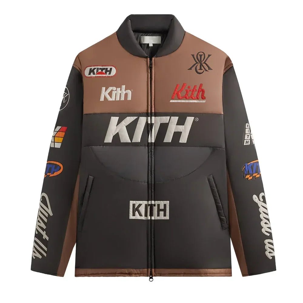Kith Full Zip Brixton Puffed Shirt Jacket Yuma - Afewvibe