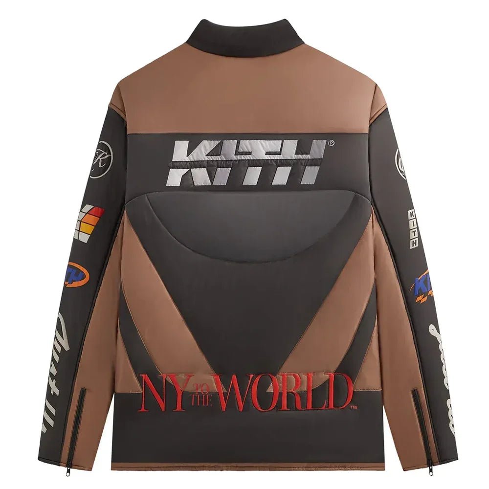 Kith Full Zip Brixton Puffed Shirt Jacket Yuma - Afewvibe