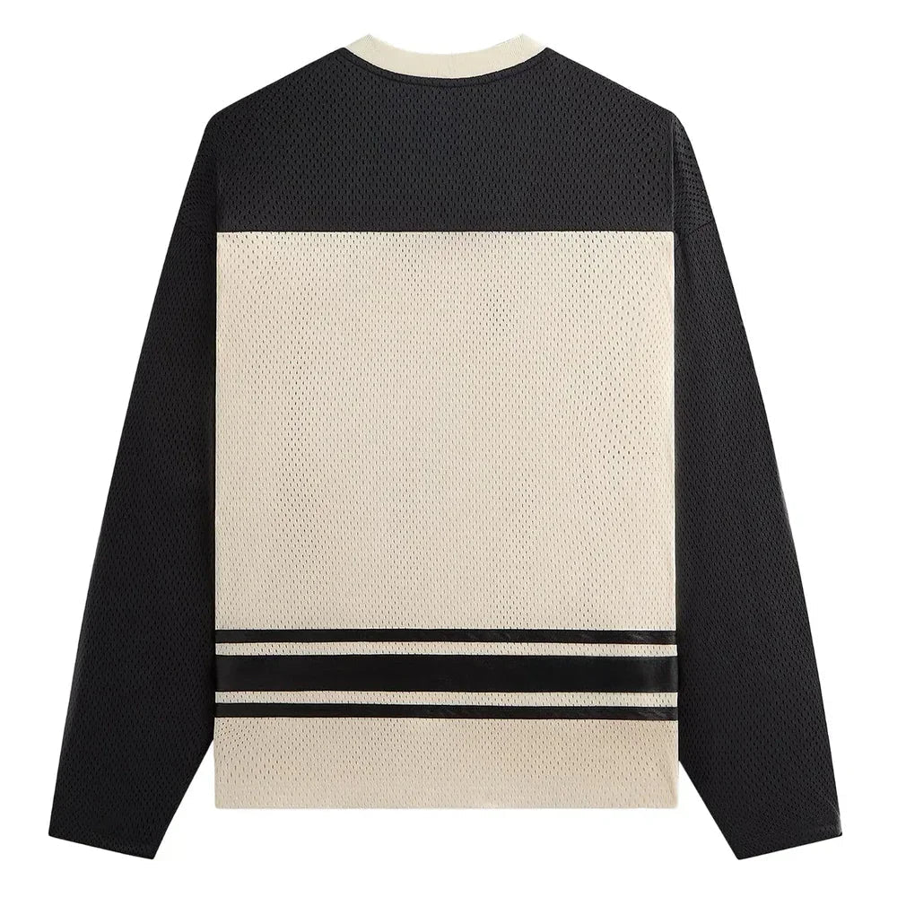 Kith Malik Long - Sleeve Mesh Jersey Sandrift - Afewvibe
