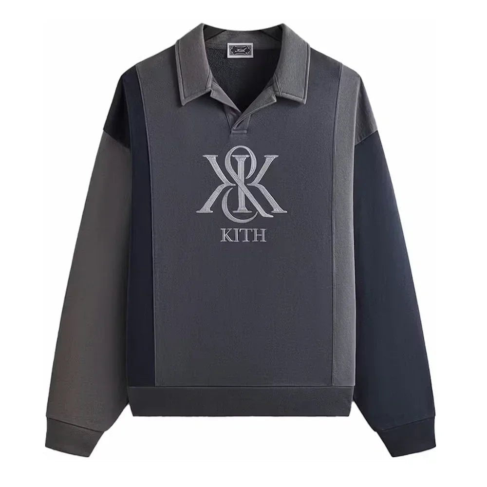 Kith Nelson Collared Pullover Torpedo - Afewvibe