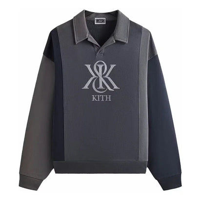 Kith Nelson Collared Pullover Torpedo - Afewvibe