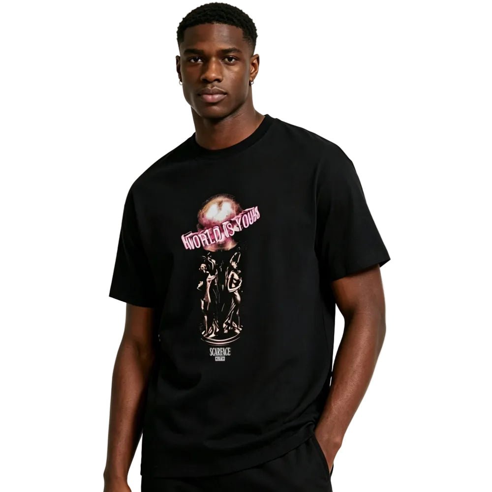 Kith x Scarface The World Is Yours Tee Black - Afewvibe