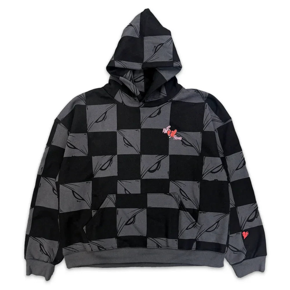 Matty Boy 99 Eyes Hoodie Black/Grey - Afewvibe
