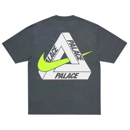 Palace x Nike Tri Swoosh TShirt Charcoal - Afewvibe