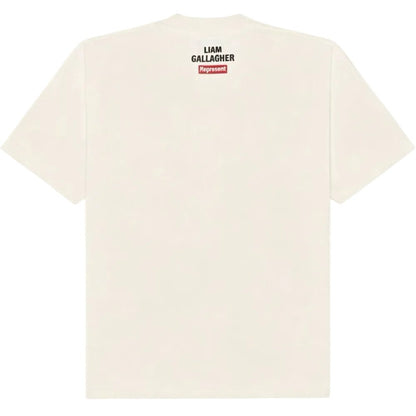 Represent Liam Gallagher Cmon You Know Vintage Tee White - Afewvibe