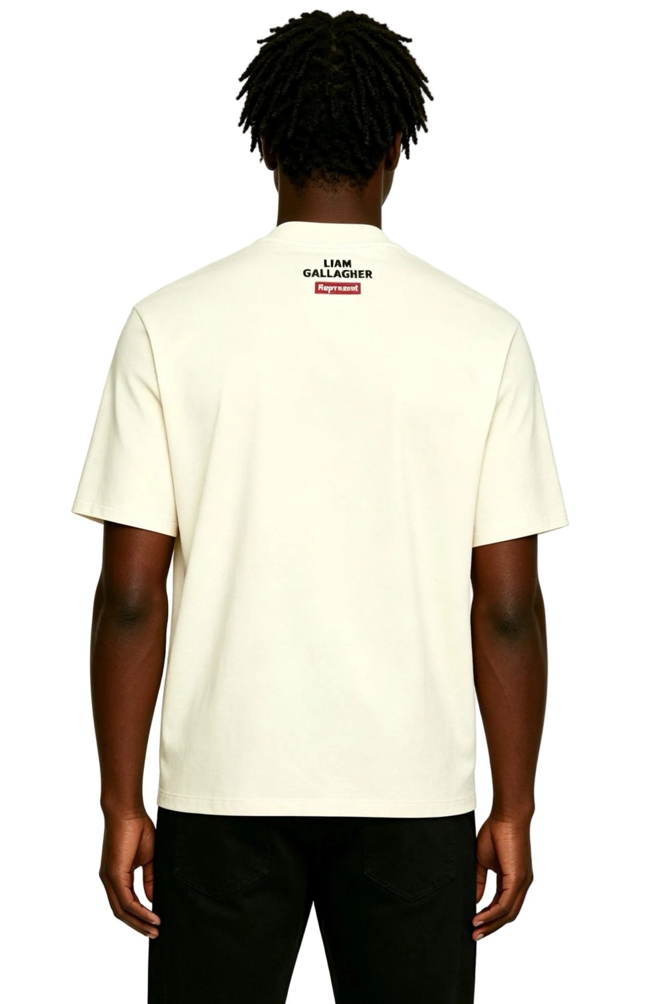 Represent Liam Gallagher Cmon You Know Vintage Tee White - Afewvibe