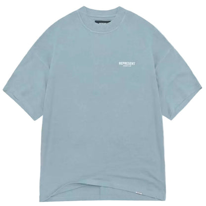 Represent Owners Club TShirt Powder Blue - Afewvibe