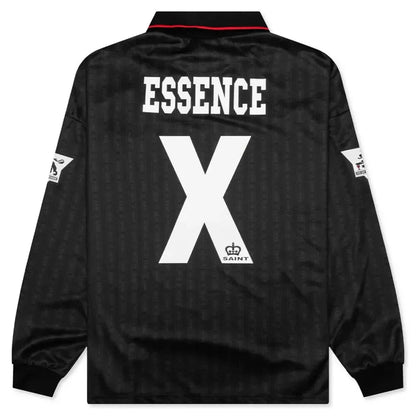 Saint Michael Faith Soccer Shirt Black - Afewvibe