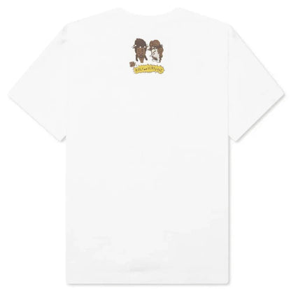 Saint Michael Holy and Virtuous T-Shirt White - Afewvibe