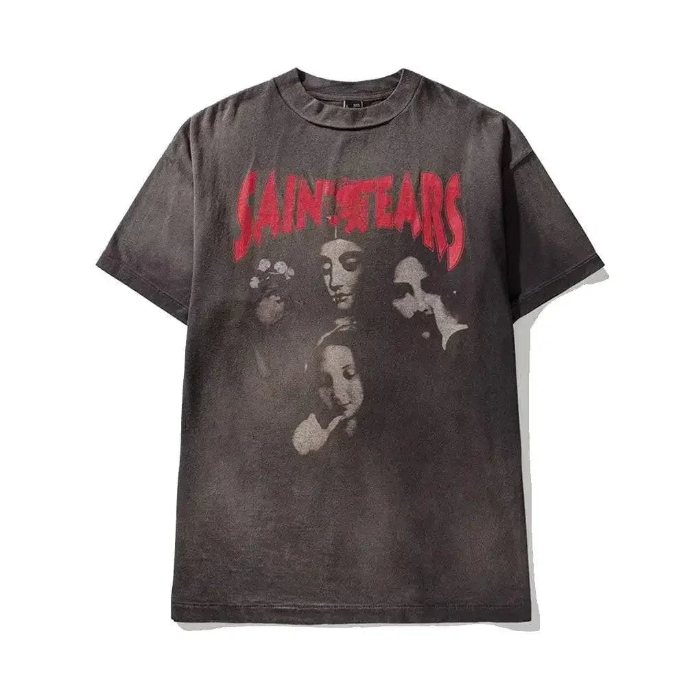 Saint Michael x Denim Tears Faces T-shirt - Afewvibe