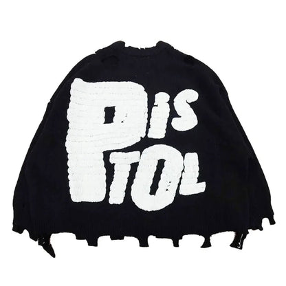 SAINT MXXXXXX x Sex Pistols embroidered sweater - Afewvibe