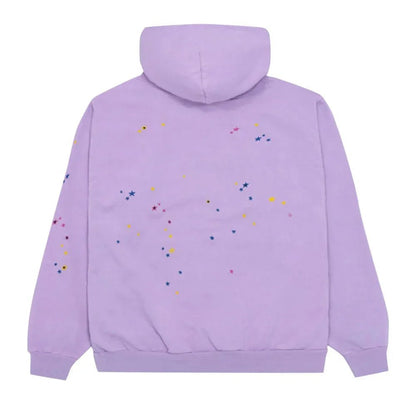 Sp5der Açaí Hoodie Purple - Afewvibe